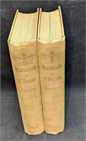 Volume 1 & 2 Napoleon At St Helena Hardcovers