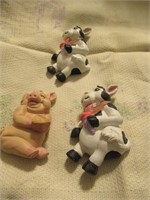Cow and Pig Magnets