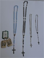 Catholic Rosaries Elegant Handcrafted set 4