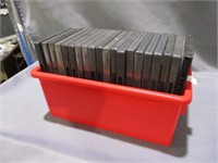 DVD cases .