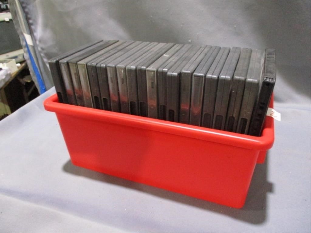 DVD cases .