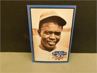 Jackie Robinson 50th Anniversary Baseball Card