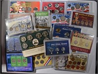 25 - SPECIAL TRIBUTE SETS - SILVER COINS,