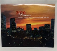 OF) Uncirculated 2010 Denver mint coin set