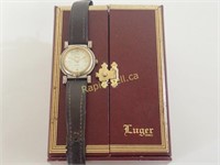 Vintage Luger Swiss Watch and Box