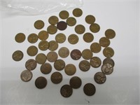 1957 Wheat Pennies