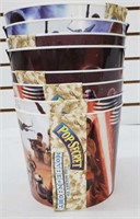 Star Wars Popcorn Movie Bucket set of 8