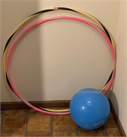 Kids hula hoops/bouncy ball