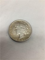 1921-P Peace Silver Dollar