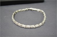 Sterling Tennis Bracelet