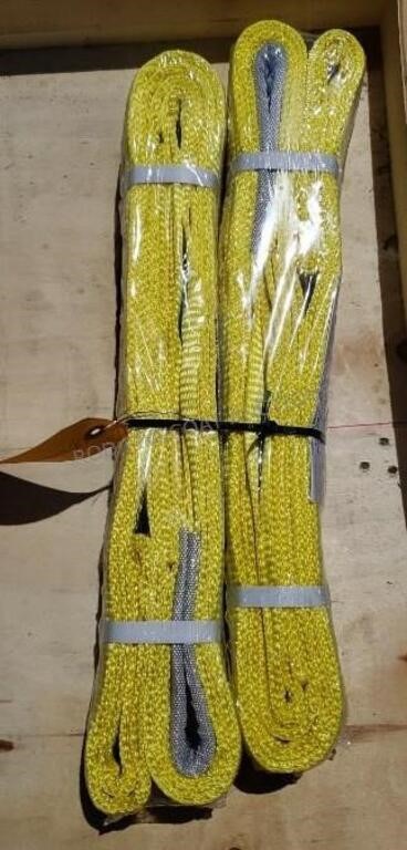 2-- Webbing Slings | Live and Online Auctions on HiBid.com