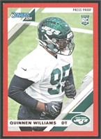 Rookie Card Parallel Quinnen Williams