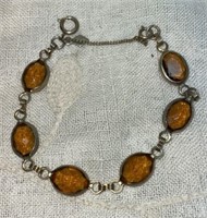 Vtg Sarah Coventry "Amber" Bracelet