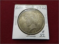 1922 Peace Silver Dollar - ExFine