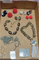 FLAT OF ASSORTED JEWELRY