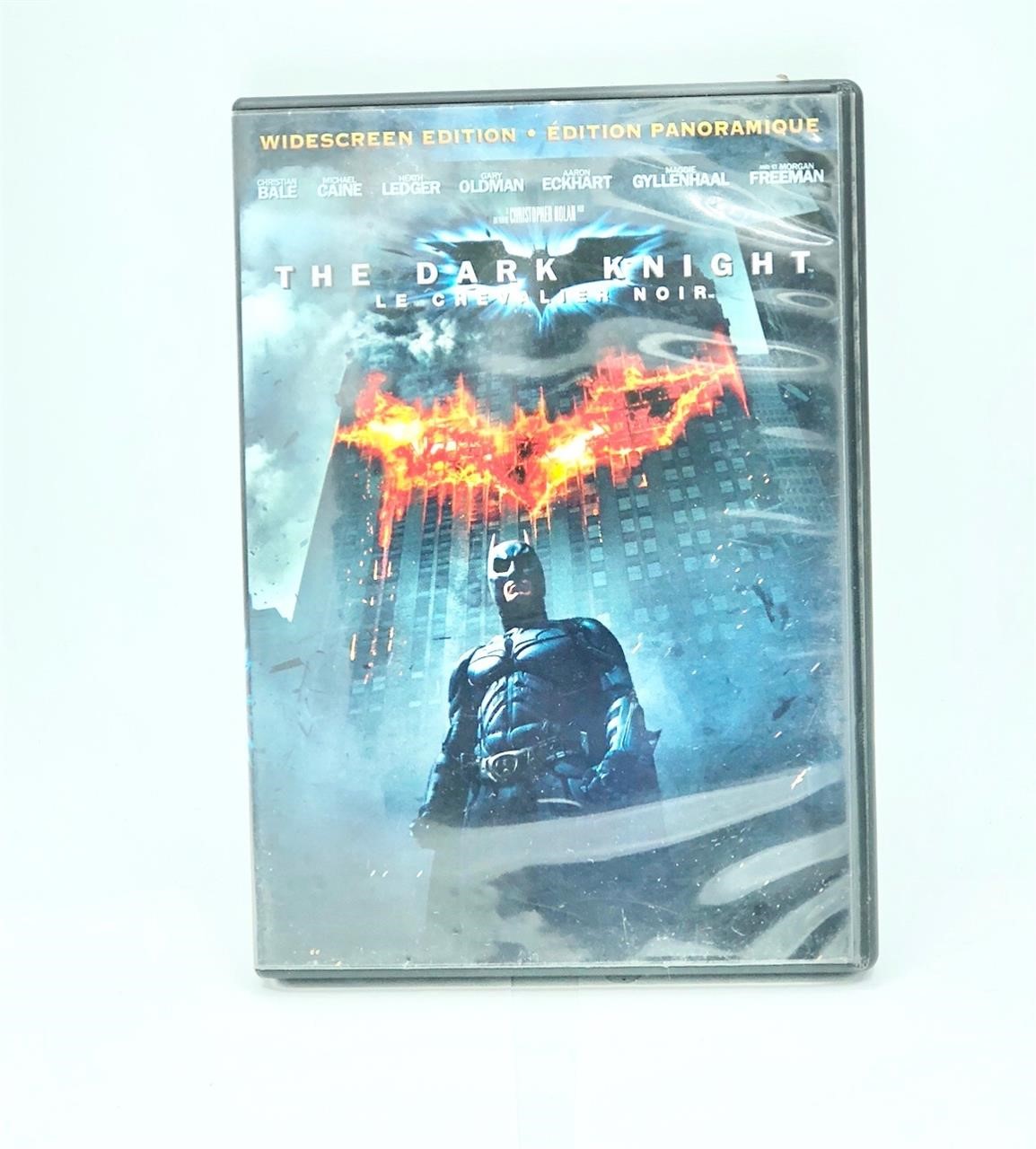 The Dark Knight wide edition DVD previously viewed