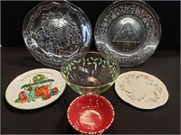 Christmas Platters, Bowls & Plates
