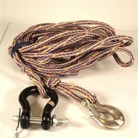 Rope with hooks on ends