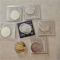 7 Tribute Coin Copies