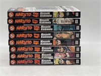 Naruto MANGA Books in English 8 Books
