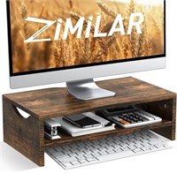 Zimilar Monitor Stand Riser, 2 Tiers Laptop Comput