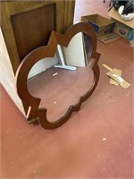 Unusual Wood Mirror