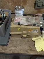 Tackle Box & Fishing Supplies  (Garage)