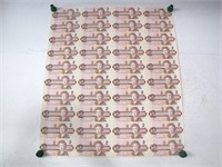 SHEET OF 40 1986 UNCIRCULATED $2 CDN BANK NOTES