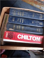 1955 to 1987 Box Of Chilton's & Motors Manuals