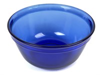 Anchor Hocking 8.75" Blue Glass Bowl