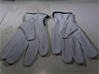 Goatskin Leather Gloves Size Medium