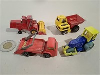 Four Heavy Machinery Diecasts 1:64 As Shown