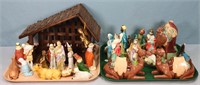 Nativity Figurines & Manger