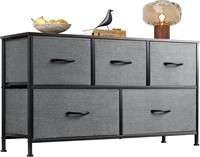 WLIVE 5-Drawer Dresser 11.8x39.4x21.7