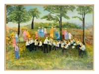 Folk Art Painting by William Kapnic