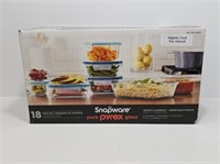 SNAPWARE PYREX STORAGE SET - SLIGHTLY USED