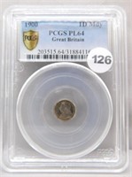 1900 Great Britain PCGS PL64 1D Mdy.