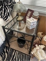 Bed Side Table and Contents