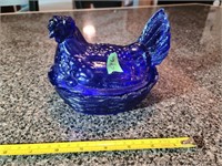 Covered Chicken Candy Dish