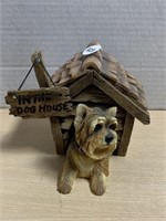 Collectible Yorkie Figure ‘ In The Dog House ‘