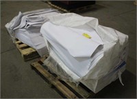 (2) Pallets of Paper Sheets -Freight Damaged-