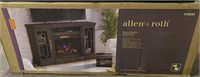 Allen+Roth Electric fireplace media mantle