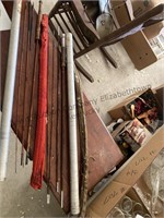 Appears to be vintage bamboo fly rods see photos
