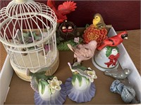 Assorted Decorative Birds