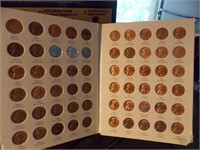 1941 - 1974 Lincoln Penny Collection 89 Total