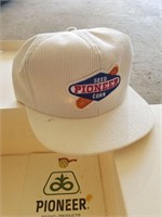 Old Pioneer hat with box