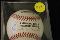 Doc Gooden autographed baseball jsa