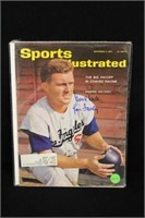 Ron fairly autographed sports illustrated 1963