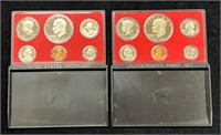 Two 1975 US Proof Sets
