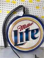 Double Sided Outdoor Miller Lite Sign